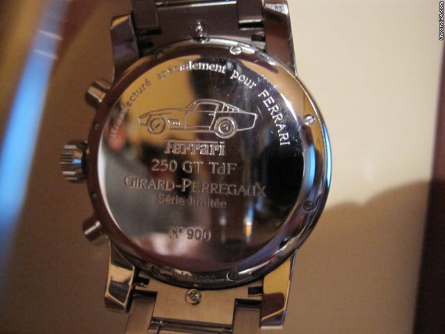 replica Girard Perregaux FERRARI 250 GT TdF Limited Edition WATCHES 1 
