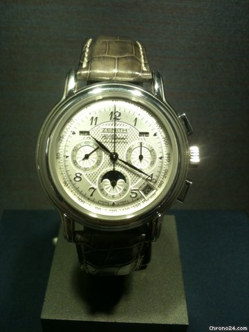 Zenith Chronomaster  El Primero Platinum