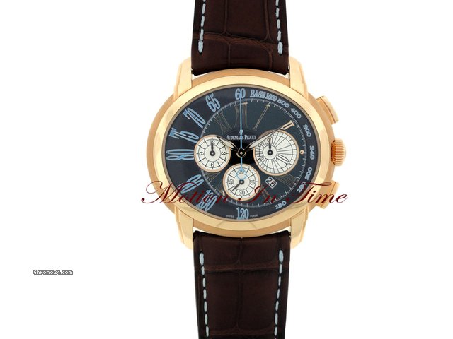 replica Audemars Piguet MILLENARY CHRONOGRAPH AUTOMATIC ROSE GOLD 47mm NEW 2011 WATCHES 1 