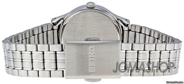 replica Seiko Silver Dial Stainless Steel Ladies Watch SXDC37 WATCHES 1 