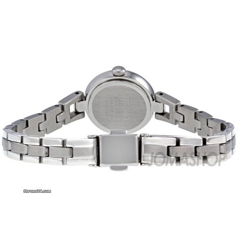 replica Seiko Silver Dial Stainless Steel Ladies Watch SXGN77 WATCHES 1