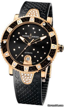 Ulysse Nardin Marine Lady Diver Starry Night Gold