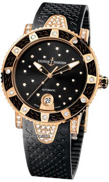 Ulysse Nardin Marine Lady Diver Starry Night Gold