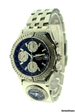 Breitling Chronomat met UTC-pilotband