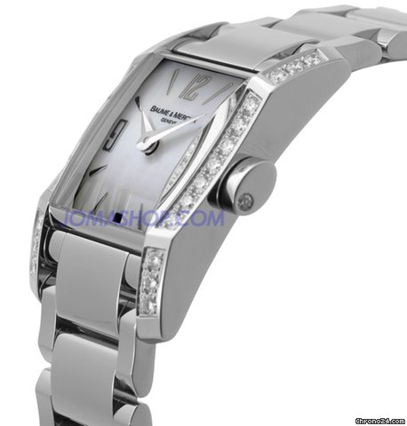replica Baume & Mercier and  Diamant Steel Diamond Ladies Watch 8666 WATCHES 1 