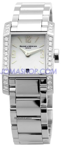 Baume & Mercier and  Diamant Steel Diamond Ladies Watch 8666