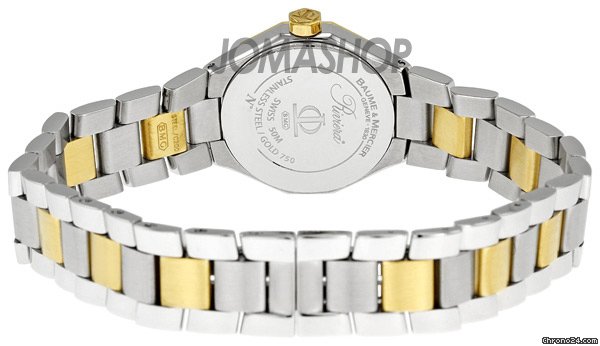 replica Baume & Mercier and  Riviera 18kt Gold Two-Tone Mini Ladies Watch 8524 WATCHES 1 