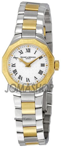 Baume & Mercier and  Riviera 18kt Gold Two-Tone Mini Ladies Watch 8524