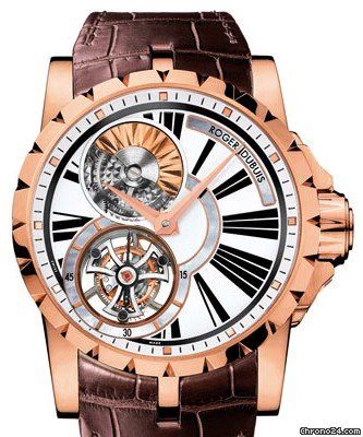 Roger Dubuis Excalibur Flying Tourbillon/D.S.R. NEW