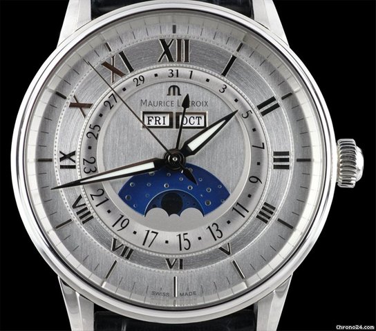 replica Maurice Lacroix Masterpiece Phase de Lune SS Mens [ON HOLD] WATCHES 1 
