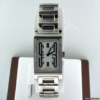 Bulgari Rettangolo 18kt White Gold Ladies Pre-owned