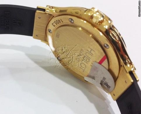 replica Hublot CLASSIC 18K YELLOW GOLD 32MM LADIES WATCH WATCHES 1 