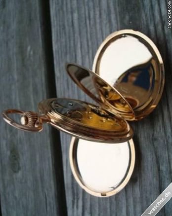 replica A. Lange & Sohne Pocket Watch - 14 carat pink gold WATCHES 1 