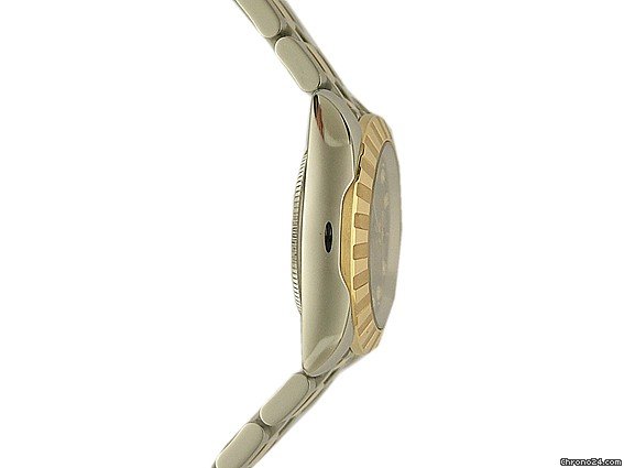 replica Tudor Classic Date Lady Stahl/Gelbgold Diamond 29mm WATCHES 1 
