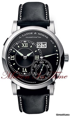 A. Lange & Sohne GRAND LANGE 1 WHITE GOLD "LUMINOUS" RARE  41.9mm