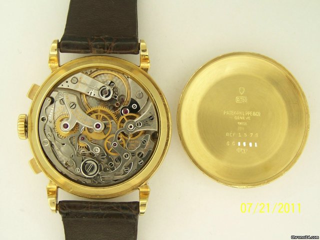replica Patek Philippe Cronografo Oro Giallo Ref.1579 WATCHES 1 