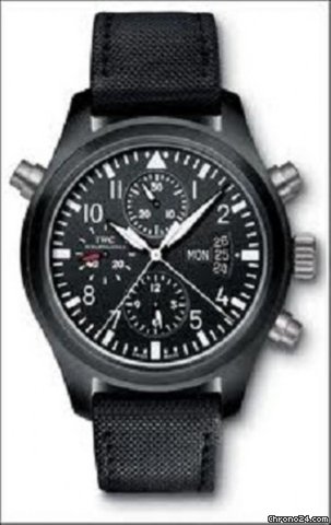 IWC Pilot Watch Double Chronograph Edition Top Gun Ref.iw379901