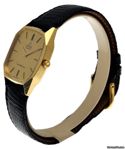 replica Omega Constellation "Cristal" YG 18K WATCHES 1 