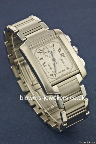 replica Cartier Tank Francaise Chronograph WATCHES 1 