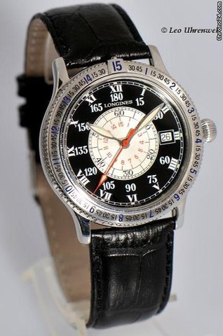 Longines LINDBERGH HOUR ANGLE AVIATOR'S WATCH MINT COND