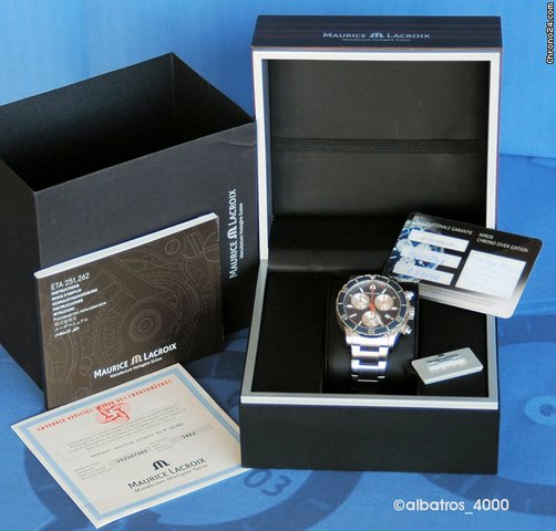 Maurice Lacroix MIROS Chronograph - Diver Edition - C.O.S.C.