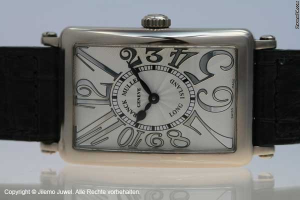 Franck Muller LONG ISLAND 750 18 K WEISSGOLD