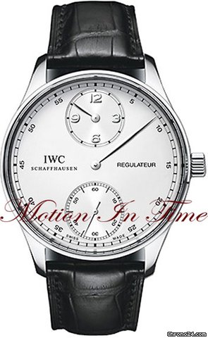 IWC Portuguese Regulateur Manual Platinum Limited 500 Pieces