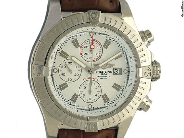 Breitling Super Avenger 48mm Kroko Faltschlie e