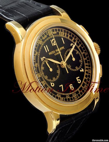 replica Patek Philippe 5070J CHRONOGRAPH - YELLOW GOLD SKELETON BACK WATCHES 1 
