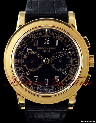Patek Philippe 5070J CHRONOGRAPH - YELLOW GOLD SKELETON BACK