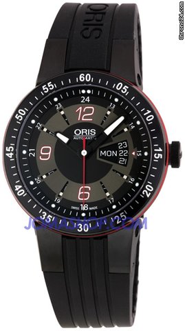 Oris Williams F1 Team Day Date Mens Automatic Watch 735-7634-4764RS