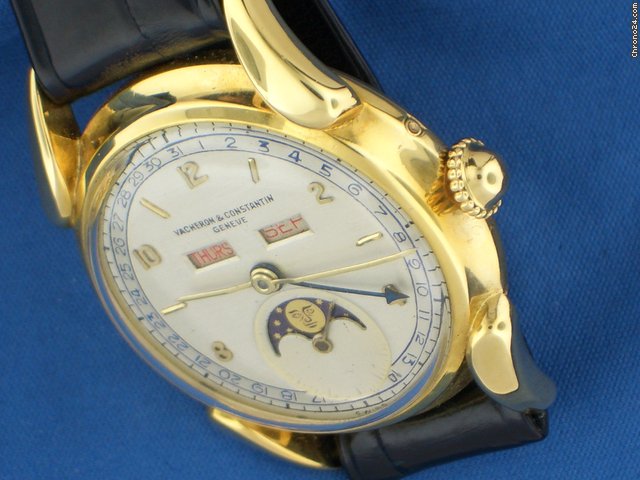 replica Vacheron Constantin Triple Date Calendar 1950 Oro Giallo WATCHES 1 