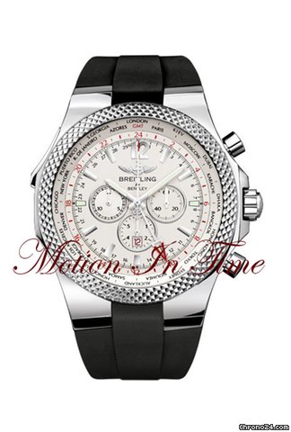 Breitling Bentley Motors GMT Chronograph Steel "Silver Storm"