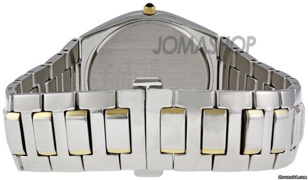 replica Seiko Diamond Two-Tone Stainless Steel Mens Watch SKP338 WATCHES 1