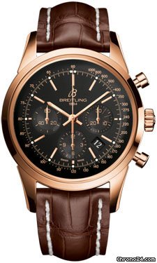 Breitling Transocean 01 Chronograph Red Gold