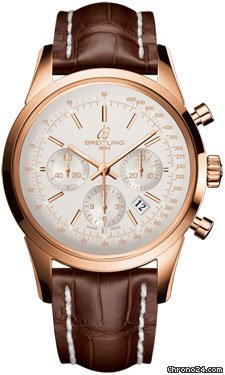 Breitling Transocean 01 Chronograph Red Gold
