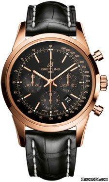 Breitling Transocean 01 Chronograph Red Gold