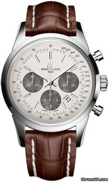 Breitling Transocean 01 Chronograph Stainless Steel