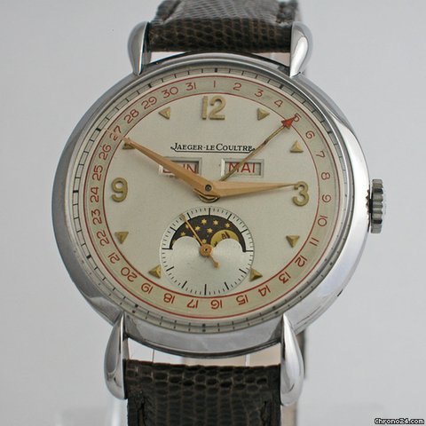 Jaeger-LeCoultre triple date/moon