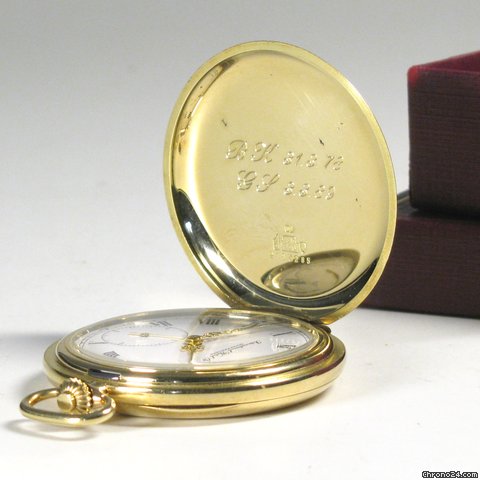 replica IWC Taschenuhr 750 er Gelbgold WATCHES 1 