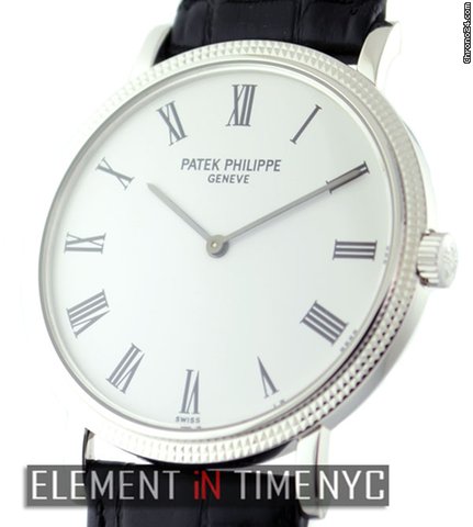 Patek Philippe Calatrava 18k White Gold