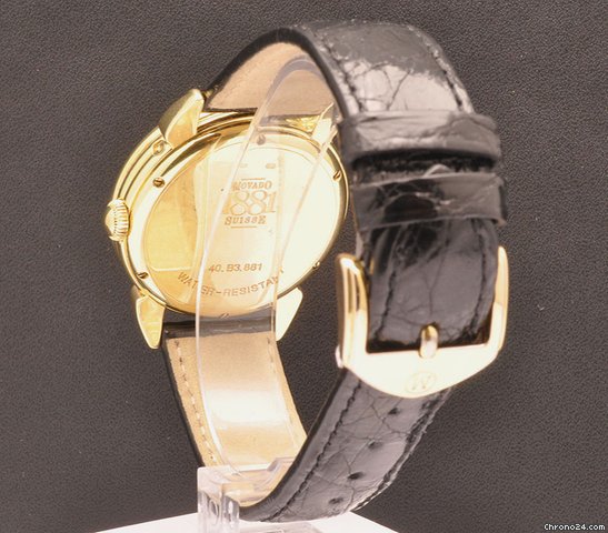 replica Movado 18k Yellow Gold Moon Phase Perpetual Calendar 40.B3.881 WATCHES 1 