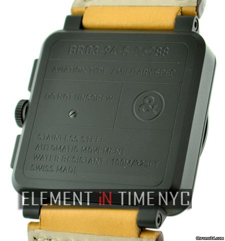 replica Bell & Ross BR 03-94 Chronograph Heritage WATCHES 1