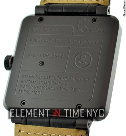 replica Bell & Ross BR 01-92 18k Pink Gold  And Carbon WATCHES 1 