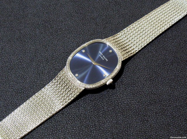 replica Patek Philippe Ellipse Jumbo 18k & Diamonds  Ref 3849/4 WATCHES 1 