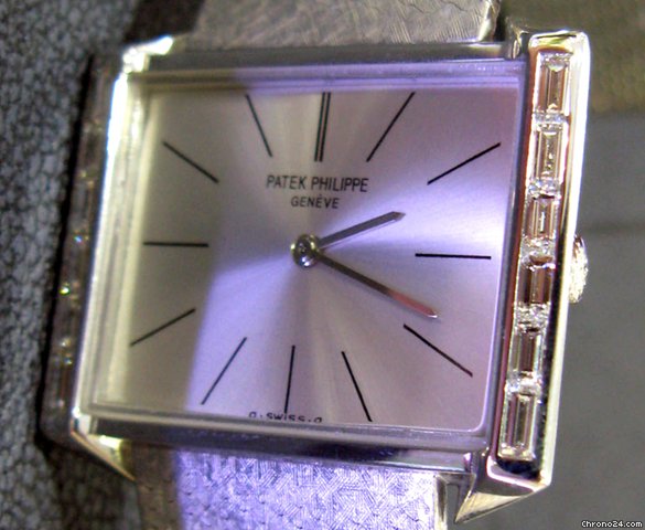 replica Patek Philippe 18k Wg & Diamonds Spectacular  34mm WATCHES 1 