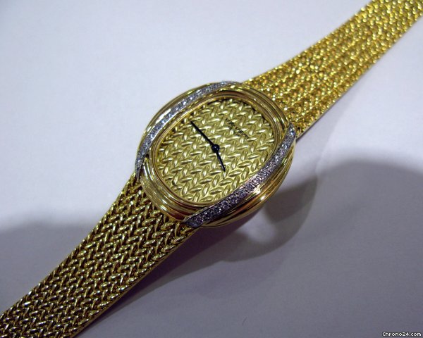replica Patek Philippe 18k & Diamonds Intricate Dial  20mmx30mm WATCHES 1 
