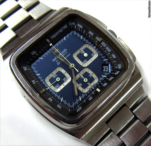 Movado Zenith El Primero Chronograph Ss Collectors's New Rare