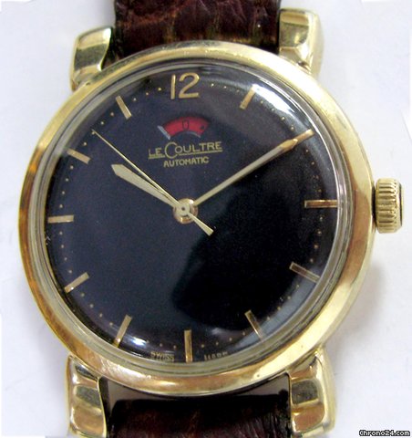 Jaeger-LeCoultre Power Reserve Circa 1949 10k Gold Filled Super Rare