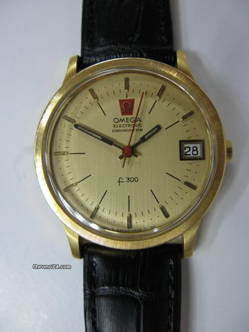 Omega Electronic Chronometer 18k C1974 Vintage Watch Super Rare